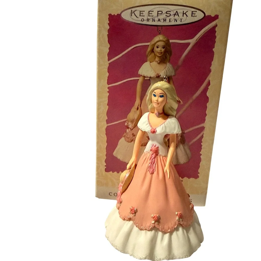 1997 Hallmark Keepsake Barbie Ornament Spring Collection 3rd Final Series Boxed